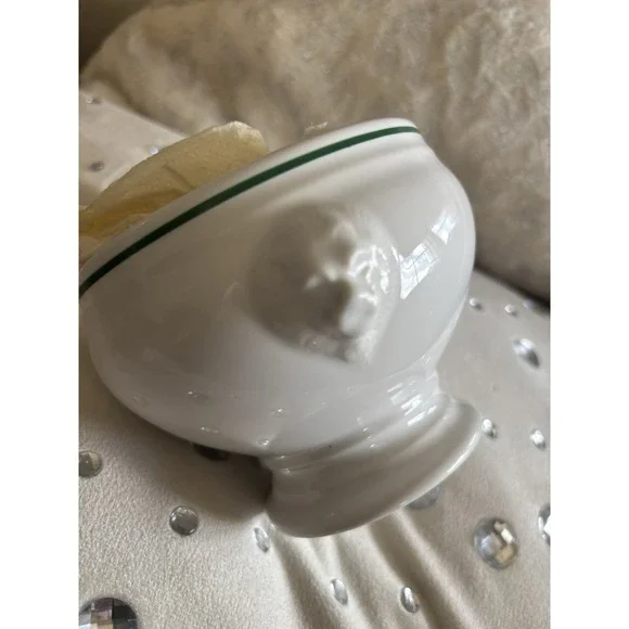 Cafe de Flore Paris Revol 9 Porcelain Advertising Bowl Vintage